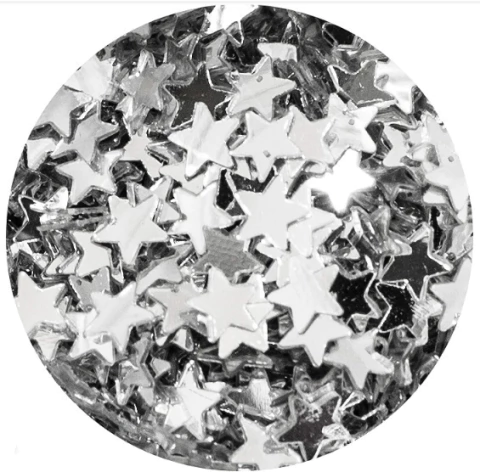 Estrelinhas Metalizadas para Artesanato - Daiara