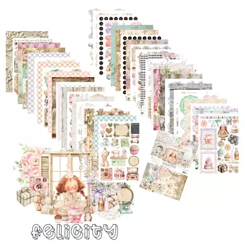 Coleção FELICITY - Papel Bloco 21x30,5cm 20 folhas - 240G FEL000 - comprar online