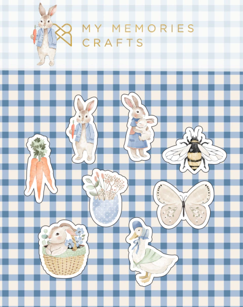 Coleção Minha Gratidão - Elementos em Chipboard - My Memories Crafts - MMCMGR-11