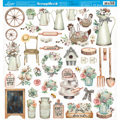 Folha para Scrapbook - Litoarte - Country - SD-1183 - comprar online