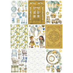Bloco A5 Recortes Coleção COZY - Carina Sartor - COZ002 - comprar online