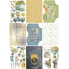 Bloco A5 Recortes Coleção COZY - Carina Sartor - COZ002