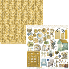 Papel de Scrapbook - Coleção COZY – Carina Sartor – COZ03 na internet