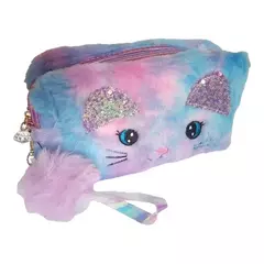 Estojo Necessarie Pelúcia Gatinho - comprar online