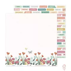 Papel para Scrapbook Dias Mágicos - Coleção Terra dos Sonhos I Juju Scrapbook