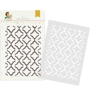 Stencil - Coleção Homemade Love - Colmeia - DP-HL-33