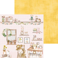 Folhas para Scrapbook - Dany Peres - Coleção Serendipity - Receita de Amor - DP-SE-01