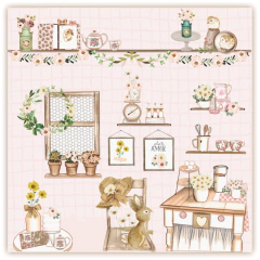 Folhas para Scrapbook - Dany Peres - Coleção Serendipity - Receita de Amor - DP-SE-01 - comprar online