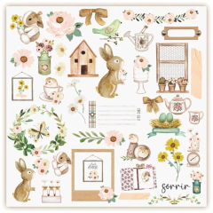 Folhas para Scrapbook - Dany Peres - Coleção Serendipity - No Meio da Mata - DP-SE-06 - comprar online