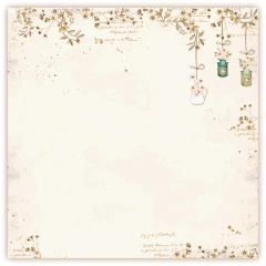 Folhas para Scrapbook - Dany Peres - Coleção Serendipity - Casa das Flores - DP-SE-07 na internet