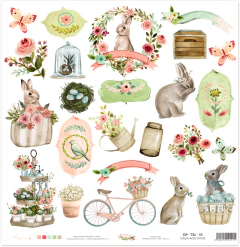 Folha para Scrapbook - Dany Peres Design - Coleção The Simple Life - DP-TSL-01 - comprar online