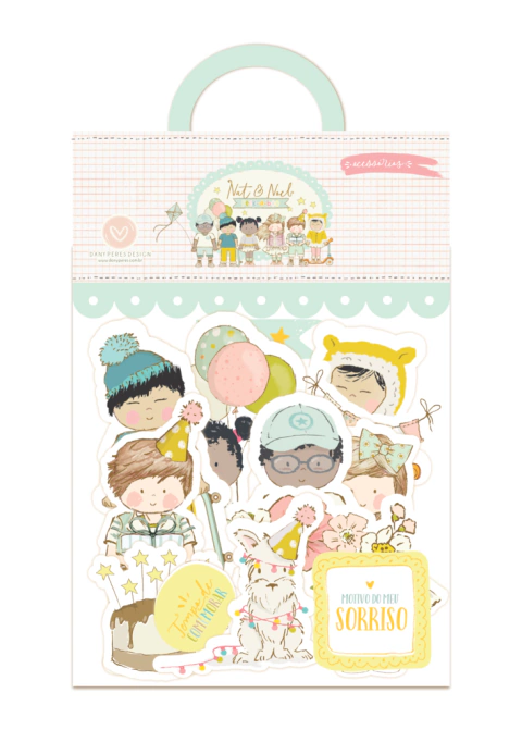 Die Cuts - Coleção Nat&Noel Peek a boo - Dany Peres - DP-NAT-12