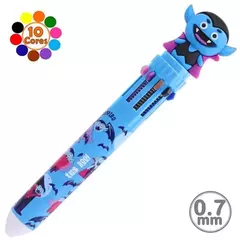 Caneta Esferográfica Boo – 10 Cores – 0.7mm – Tris - Criar - Papelaria e Scrapbook