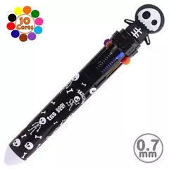 Caneta Esferográfica Boo – 10 Cores – 0.7mm – Tris - loja online