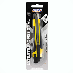Estilete Profissional - Com Cabo Emborrachado - BRW - ES0903