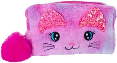 Estojo Necessarie Pelúcia Gatinho - Criar - Papelaria e Scrapbook