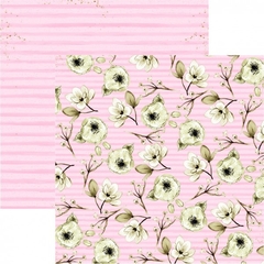 Papel para Scrapbook- Dany Peres Design -Coleção Felicidade - Florescer - DP-FE-03