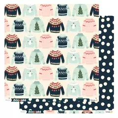Pocket Kit de 6 folhas 240g Dupla Face - Coleção Natal - Lemon Scarpbook - Criar - Papelaria e Scrapbook