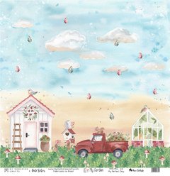 Folha para Scrapbook - My Memories - Coleção My Garden - MMCMG-06 - comprar online