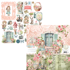 Bloco 30,5 x 30,5 - Coleção GARDEN - Carina Sartor - GAR00 - comprar online