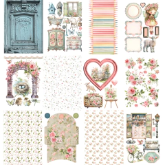 Bloco A5 - Coleção GARDEN - Carina Sartor - GAR001 - loja online