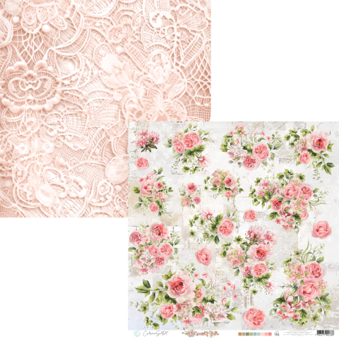 Papel de Scrapbook - Coleção GARDEN – Carina Sartor – GAR04