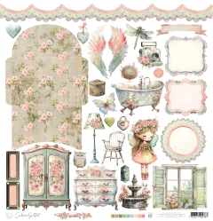 Papel de Scrapbook - Coleção GARDEN – Carina Sartor – GAR07 - comprar online