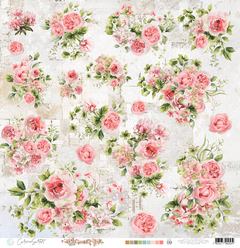 Papel Vegetal Flores - Coleção Garden - Carina Sartor - GAR09