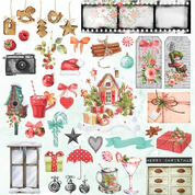 Folha para Scrapbook - Coleção Noel - Carina Sartor - NOE06 na internet