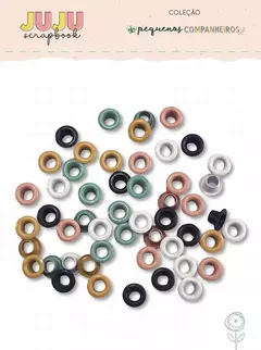 Ilhós - Coleção Pequenos Companheiros | JuJu Scrapbook