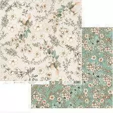 Folha para Scrapbook - Dany Peres Design - Coleção Scrap my day - Flores Artesanais