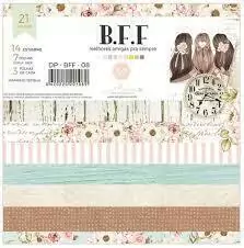 Bloco de Cards 15 x 15 cm - Coleção B.F.F - Dany Peres