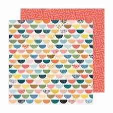 Folha para Scrapbook - Bungalow Lane - American Crafts - Paige Evans - 34003626