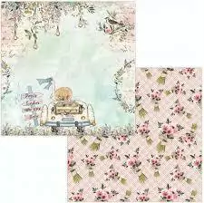 Folha para Scrapbook - Dany Peres Design - Coleção As viagens de Anne - Hasta la Vista