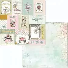 Folha para Scrapbook - Dany Peres Design - Coleção As viagens de Anne - Aviso aos navegantes