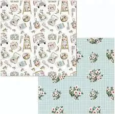 Folha para Scrapbook - Dany Peres Design - Coleção As viagens de Anne - Partiu Paraíso