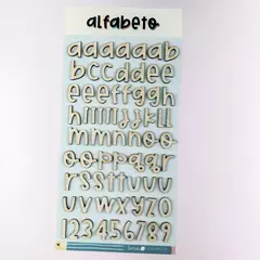 Cartela Alfabeto | Scrapbook Is A Lifestyle - Lemon - comprar online