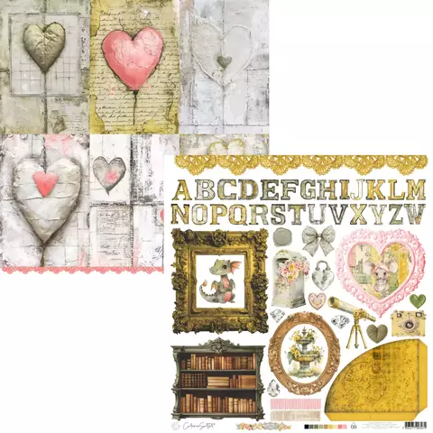 Papel de Scrapbook - Coleção Kingdom - Carina Sartor – KIN08