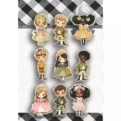 Acrílico Príncipes e Princessas - Coleção Kingdom- Carina Sartor - KIN36