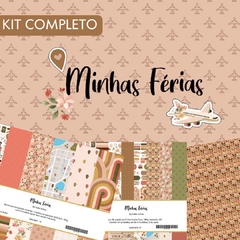 Kit Completo - Coleção Minhas Férias - My Memories Crafts