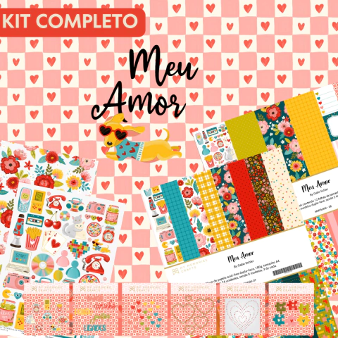 Kit Completo - Coleção Meu Amor - My Memories Crafts - comprar online