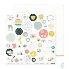 Kit Coordenado - Coleção Pequenos Companheiros | JuJu Scrapbook na internet