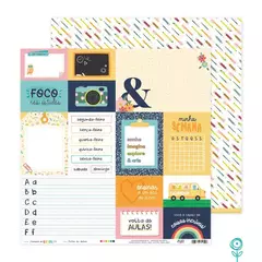 Kit Coordenado - Coleção Tempos de Escola I Juju scrapbook - comprar online