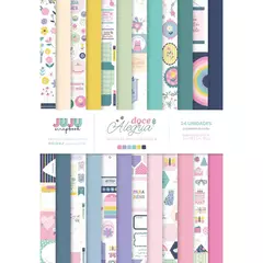 Bloco A4 para Scrapbook - Coleção Doce Alegria I Juju Scrapbook - comprar online