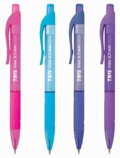 Lapiseira TRIS Vibe 0.7 mm - Unitário - Cores diversas