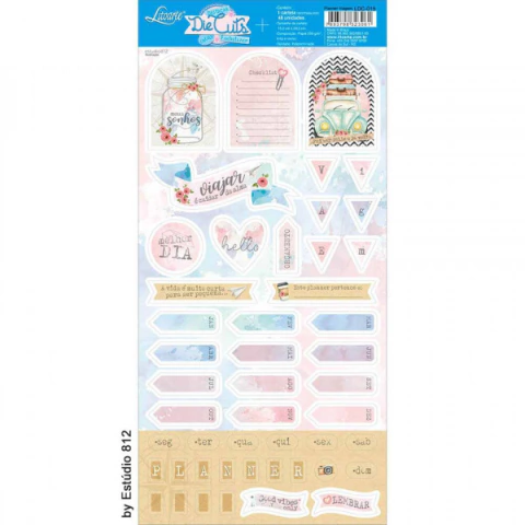 Die Cuts Litoarte - Planner Viagem - LDC-015