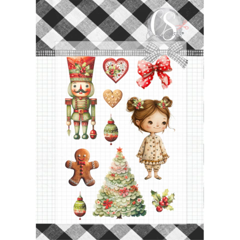 Cartela Adesiva - Coleção Lights - DTF UV - LIG12