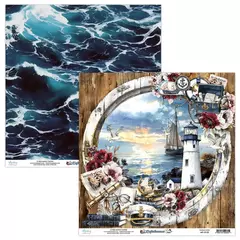 Imagem do Bloco 30X30 - Lighthouse - Mintay Papers - MT-LIT-07