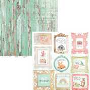 Folha para Scrapbook - Coleção Waiting For II - Carina Sartor - WAF08