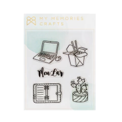 Carimbo de Silicone My Memories Crafts - Coleção My Home - MMCMHO-07